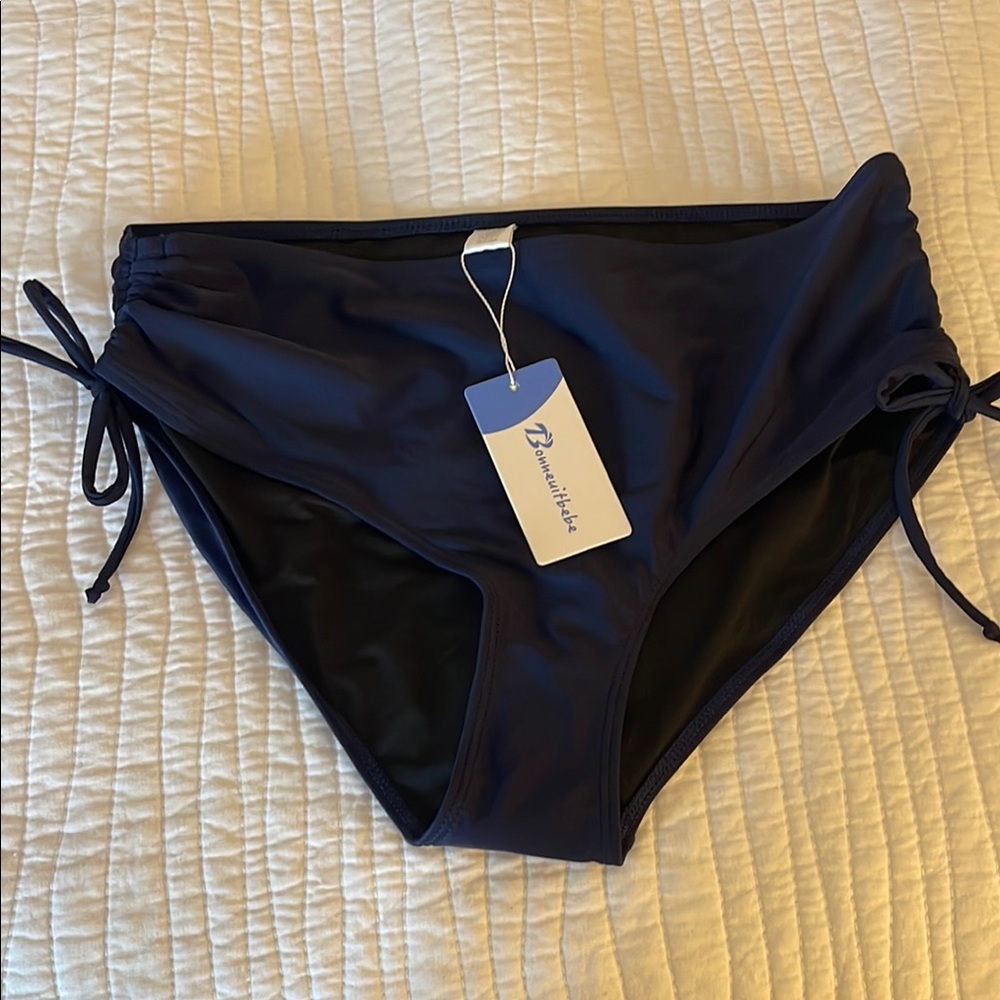 Navy blue bikini bottom